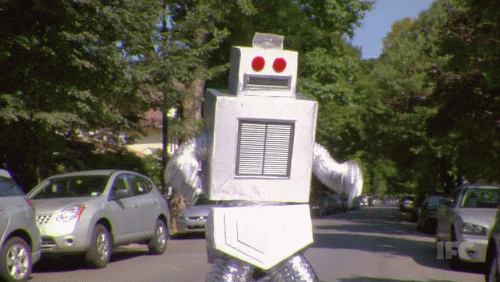 Robot Post Find And Share On Giphy