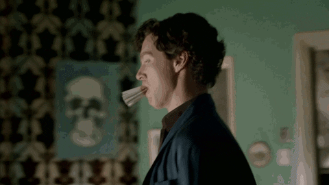 Sherlock Smoking