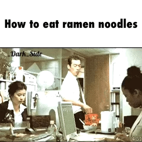 How TO Make Ramen Noodles in funny gifs