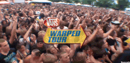 Image result for warped tour gif