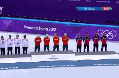 Canadian Team Reaction In PyeongChang 2018 Olympics in sports gifs