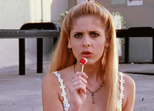 Nervous Buffy The Vampire Slayer Find And Share On Giphy