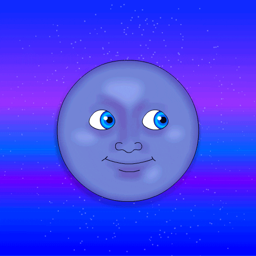 Moon Emoji GIF