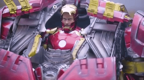 Ironman Exo Suit in funny gifs