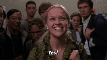 Reese Witherspoon Yes GIF - Find & Share on GIPHY