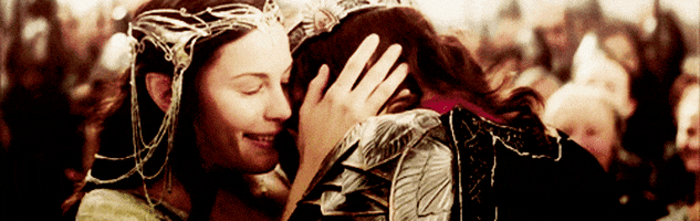 Image result for arwen and aragorn gifs