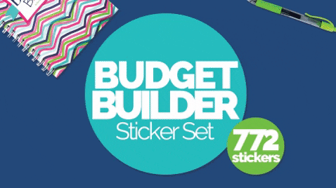 Budget Builder Stickers