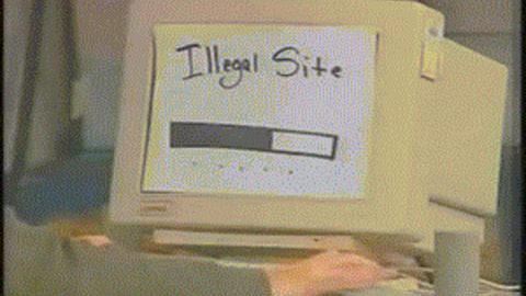 Illegal Site Funny Gif