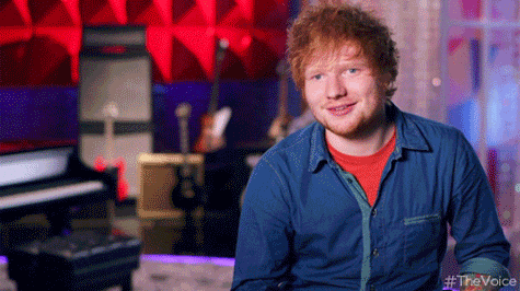Ed Sheeran Television GIF by The Voice - Find & Share on GIPHY