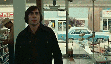 no country for old men javier bardem anton chigurh cool guys dont look at explosions