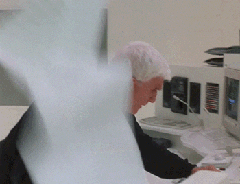papers flying everywhere gif 