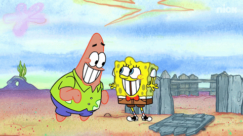 Best Friends Nickelodeon GIF by SpongeBob SquarePants