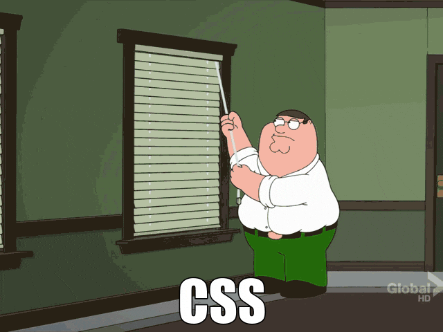 Frustrated CSS programming animated gif