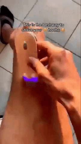 Hair Removal Tool in Action