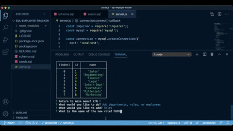 GitHub - thelbaumann/sql-employee-tracker: This application allows the ...