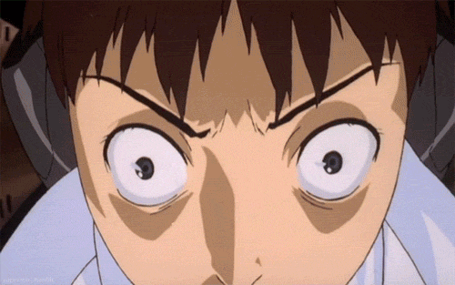 Scared Neon Genesis Evangelion GIF - Find & Share on GIPHY
