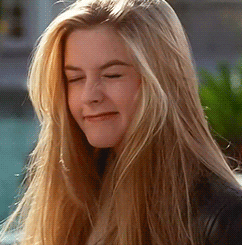 Alicia Silverstone Shrug GIF - Find & Share on GIPHY