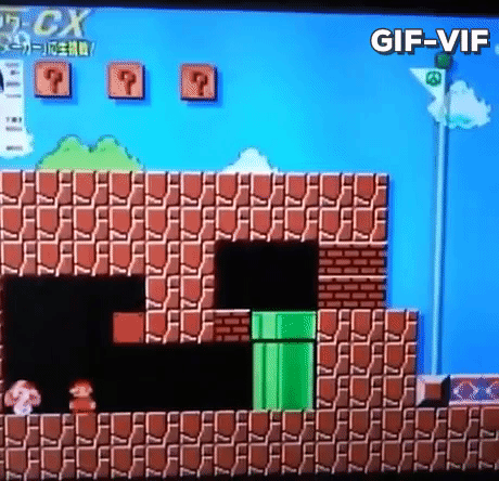 Insane Mario Stage in gaming gifs