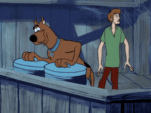 Leaving Scooby Doo