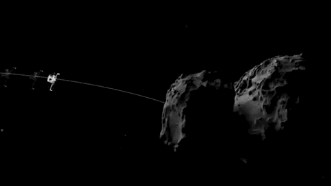 rosetta comet gif ile ilgili görsel sonucu
