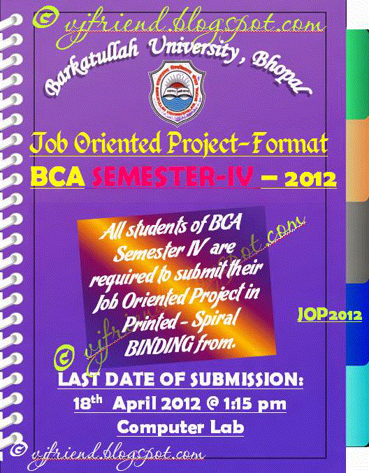 computer project front page