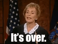 Done Judge Judy GIF - Find & Share on GIPHY