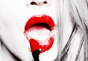 Red Lips Lipstick GIF by Sky Ferreira - Find & Share on GIPHY