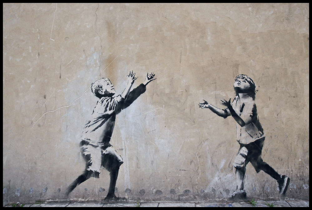 Banksy GIF Find & Share on GIPHY