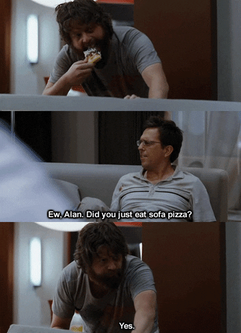The Hangover Baby Carrier Gif