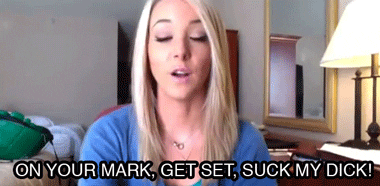 Jenna Marbles gives her own version of jerking off instructions