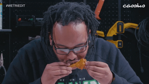 Hungry Hot Sauce GIF by iOne Digital - Find & Share on GIPHY