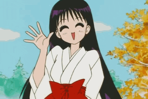 Sailor Mars Hello GIF - Find & Share on GIPHY