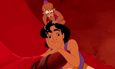 Disney aladdin staring daze you there