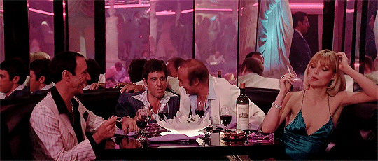 film al pacino michelle pfeiffer scarface brian de palma