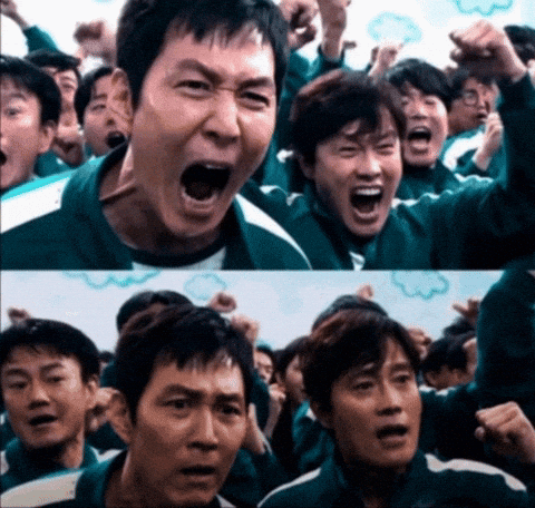 Squid Game Celebration Cheer
