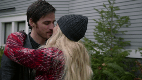 Once Upon A Time Captain Swan GIF by ABC Network