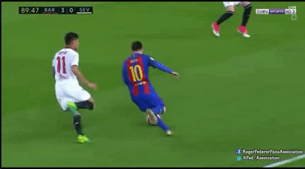 Image result for lionel messi dribble gif