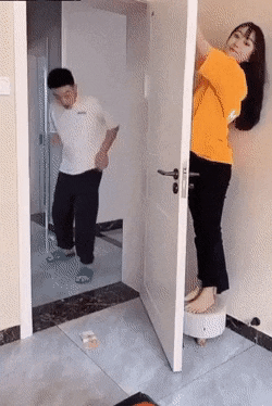 Prank gone wrong in funny gifs