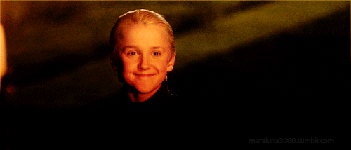 Image result for draco malfoy gif
