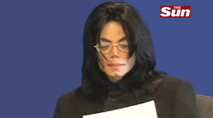 Image result for michael jackson read gif