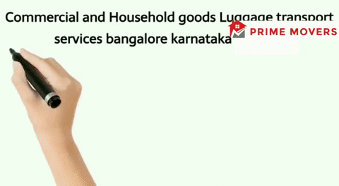 Packers and movers Bangalore luggage transportation services Karnataka to all expected urban rural metro and remote locations