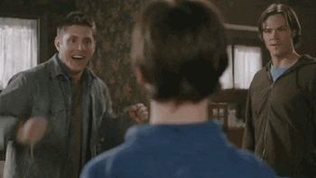 Excited Supernatural Yes GIF
