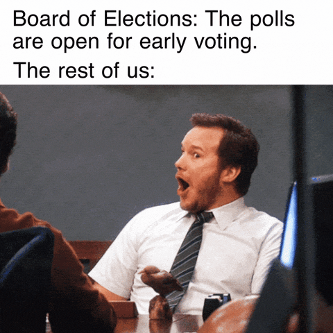 Parks And Rec Wow GIF by INTO ACTION